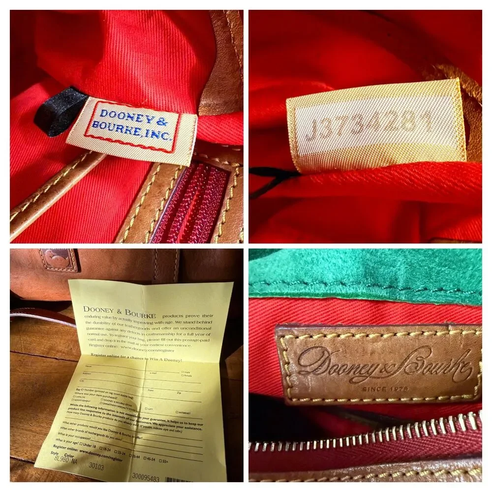 Dooney & Bourke Florentine Large Tassel Satchel – Natural - Picture 17 of 17